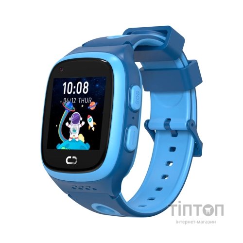 Смарт-годинник Canyon ZEFIR KW-49 E-SIM 4G GPS Blue Дитячий смарт-годинник (CNE-KW49BL)