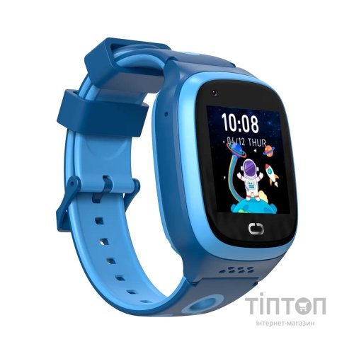 Смарт-годинник Canyon ZEFIR KW-49 E-SIM 4G GPS Blue Дитячий смарт-годинник (CNE-KW49BL)
