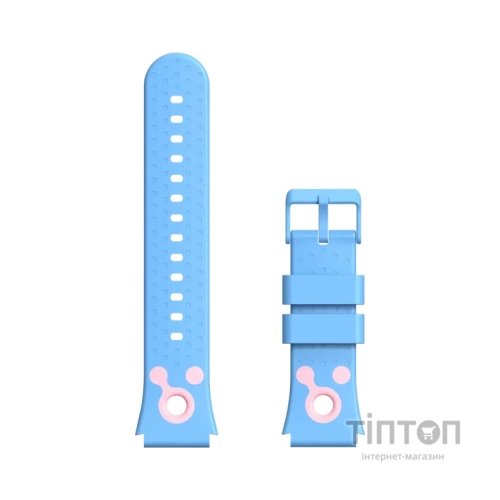 Смарт-годинник Canyon ZEFIR KW-49 E-SIM 4G GPS Pink-Blue Дитячий смарт-годинник (CNE-KW49PB)