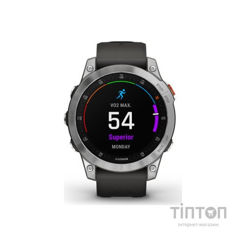 Смарт-годинник Garmin EPIX gen 2, Slate, GPS (010-02582-01)