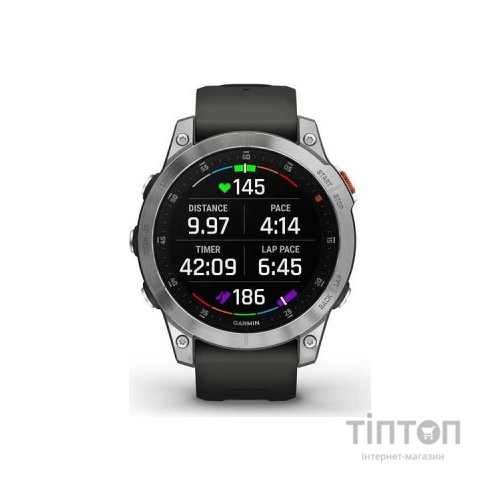 Смарт-годинник Garmin EPIX gen 2, Slate, GPS (010-02582-01)