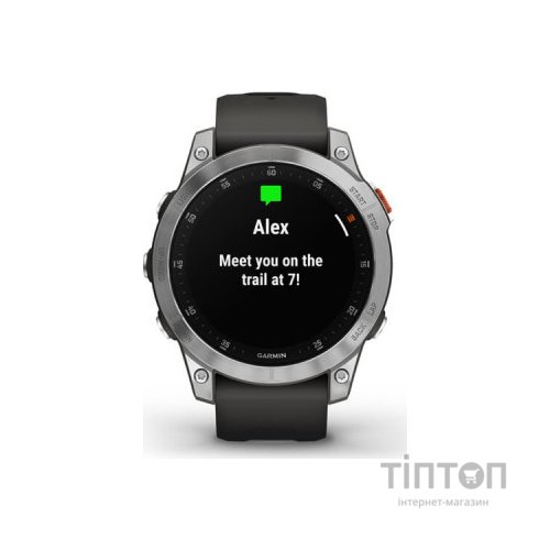 Смарт-годинник Garmin EPIX gen 2, Slate, GPS (010-02582-01)