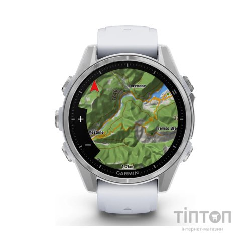 Смарт-годинник Garmin fenix 8 43mm, AMOLED, Glass, BareSS/Whitestone, WhitestoneBn (010-02903-00)