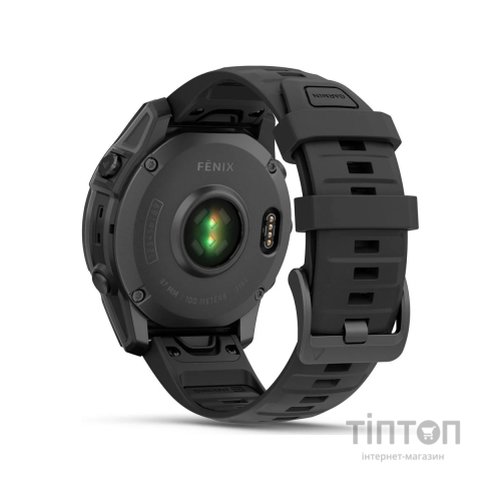 Смарт-годинник Garmin fenix E, 47mm, Slate Gray Steel/Black, GPS (010-03025-01)