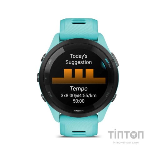 Смарт-годинник Garmin Forerunner 265, Aqua, GPS (010-02810-12)