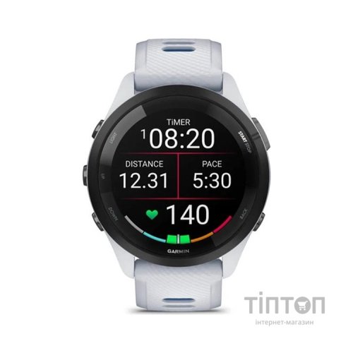 Смарт-годинник Garmin Forerunner 265, Whitestone, GPS (010-02810-11)