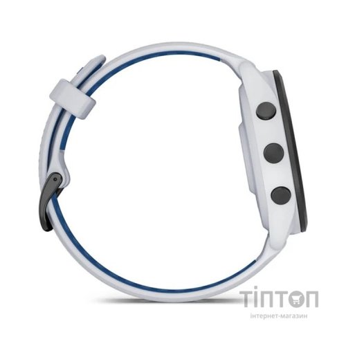 Смарт-годинник Garmin Forerunner 265, Whitestone, GPS (010-02810-11)