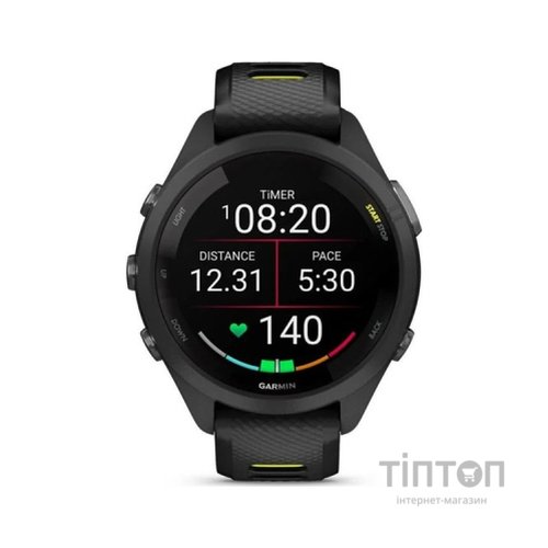 Смарт-годинник Garmin Forerunner 265S, Black, GPS (010-02810-13)