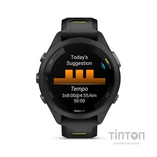 Смарт-годинник Garmin Forerunner 265S, Black, GPS (010-02810-13)