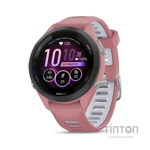 Смарт-годинник Garmin Forerunner 265S, Pink, GPS (010-02810-15)