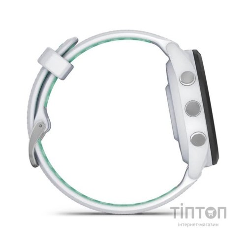 Смарт-годинник Garmin Forerunner 265S, Whitestone, GPS (010-02810-14)