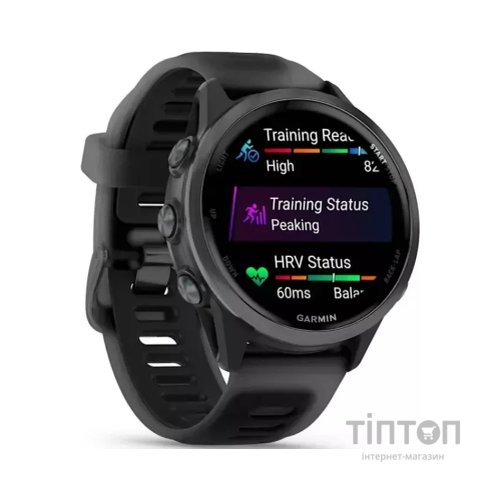 Смарт-годинник Garmin Forerunner 570 - 42MM, Black, GPS (010-02970-00)