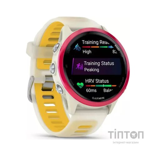 Смарт-годинник Garmin Forerunner 570 - 42MM, Bone/Raspberry/Mango, GPS (010-02970-02)