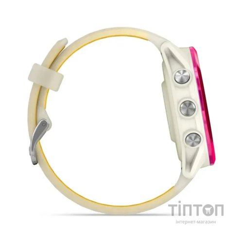 Смарт-годинник Garmin Forerunner 570 - 42MM, Bone/Raspberry/Mango, GPS (010-02970-02)