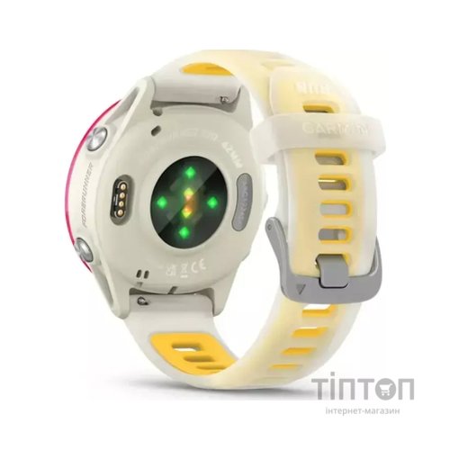 Смарт-годинник Garmin Forerunner 570 - 42MM, Bone/Raspberry/Mango, GPS (010-02970-02)
