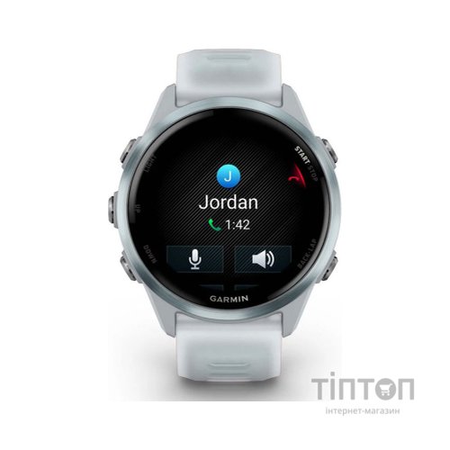 Смарт-годинник Garmin Forerunner 570 - 42MM, Whitestone/Cloud Blue, GPS (010-02970-01)