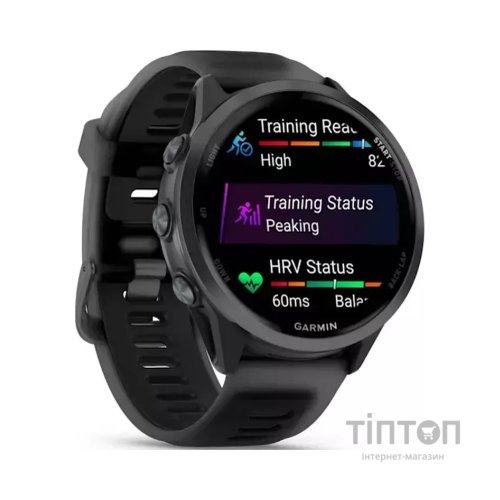 Смарт-годинник Garmin Forerunner 570 - 47MM, Black, GPS (010-02971-00)