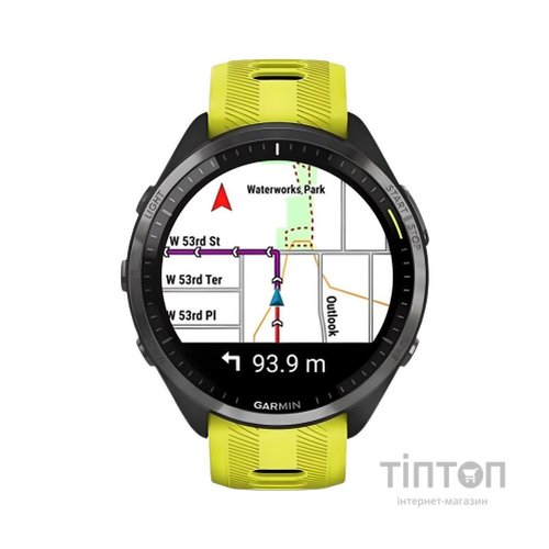 Смарт-годинник Garmin Forerunner 965, Amp Yellow, GPS (010-02809-12)