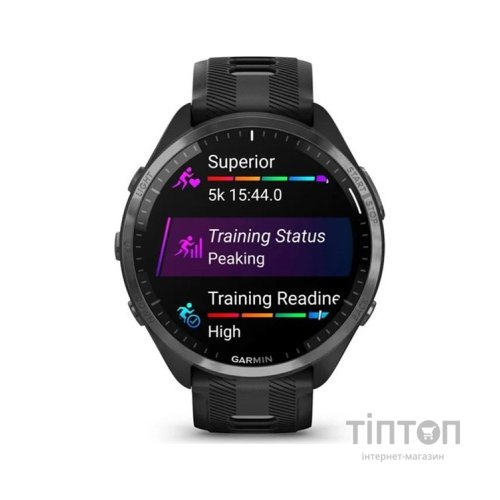 Смарт-годинник Garmin Forerunner 965, Black, GPS (010-02809-10)