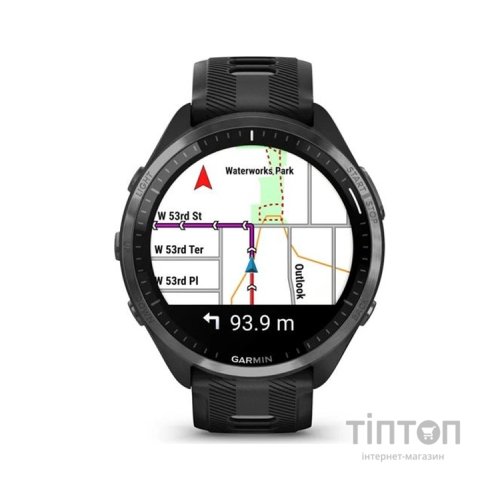 Смарт-годинник Garmin Forerunner 965, Black, GPS (010-02809-10)