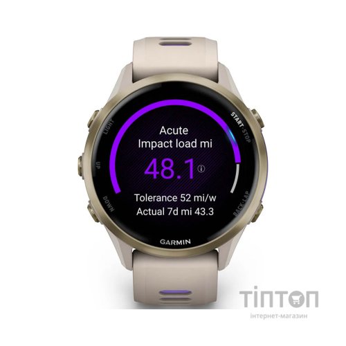 Смарт-годинник Garmin Forerunner 970, French Gray/Indigo, GPS (010-02969-12)