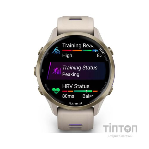 Смарт-годинник Garmin Forerunner 970, French Gray/Indigo, GPS (010-02969-12)