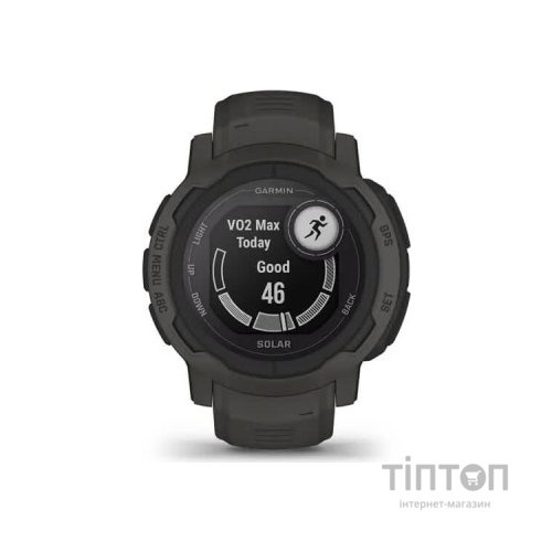 Смарт-годинник Garmin Instinct 2, Solar, Graphite, GPS (010-02627-00)