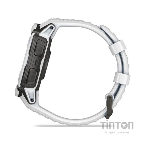 Смарт-годинник Garmin Instinct 2X Solar, Whitestone, GPS (010-02805-04)
