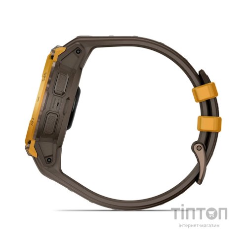 Смарт-годинник Garmin Instinct Crossover AMOLED, BronzeSunburst/Cocoa, GPS смарт-годинник (010-03398-01)