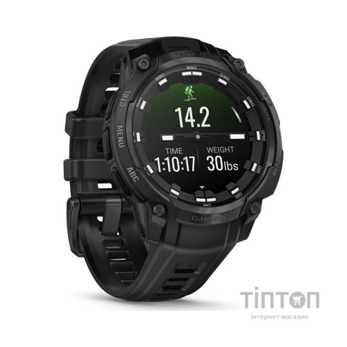 Смарт-годинник Garmin Instinct Crossover AMOLED, Tactical, Black/Black, GPS смарт-годинник (010-03398-02)
