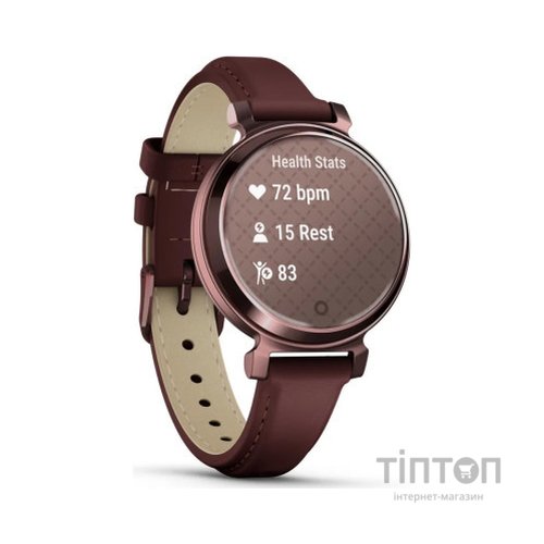 Смарт-годинник Garmin Lily 2 Classic, DarkBronze/Mulberry (010-02839-03)