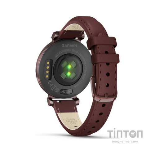 Смарт-годинник Garmin Lily 2 Classic, DarkBronze/Mulberry (010-02839-03)