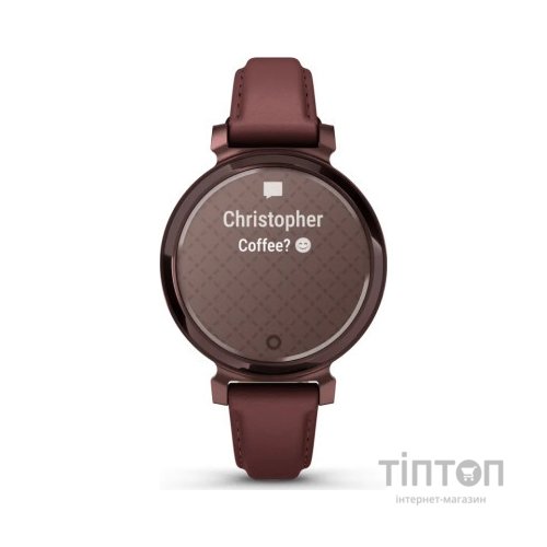 Смарт-годинник Garmin Lily 2 Classic, DarkBronze/Mulberry (010-02839-03)