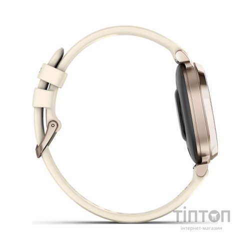 Смарт-годинник Garmin Lily 2, EURC, Cream Gold/Coconut, Silicone (010-02839-70)