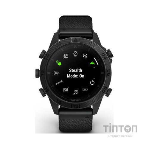 Смарт-годинник Garmin MARQ Commander Gen 2, Carbon, GPS (010-02722-01)