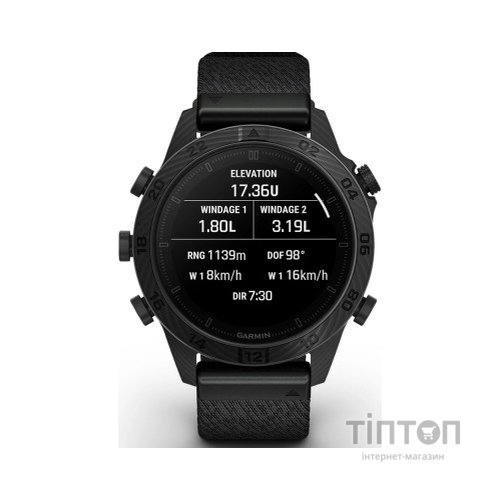Смарт-годинник Garmin MARQ Commander Gen 2, Carbon, GPS (010-02722-01)