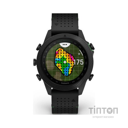 Смарт-годинник Garmin MARQ Golfer Gen 2, Carbon, GPS (010-02722-21)