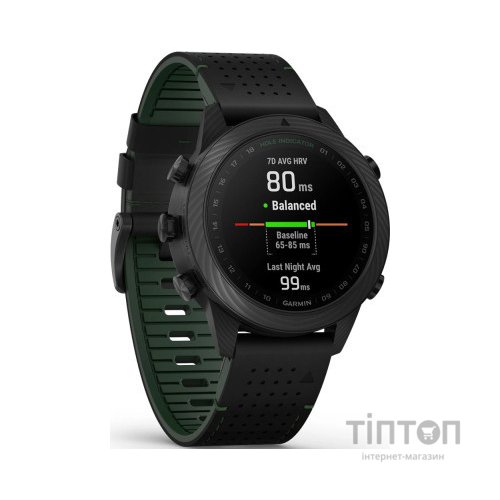 Смарт-годинник Garmin MARQ Golfer Gen 2, Carbon, GPS (010-02722-21)