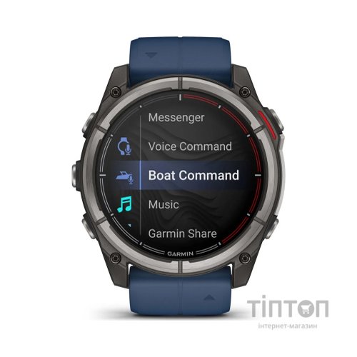 Смарт-годинник Garmin quatix 8 51mm, AMOLED, Saph, GPS смарт-годинник (010-02905-91)