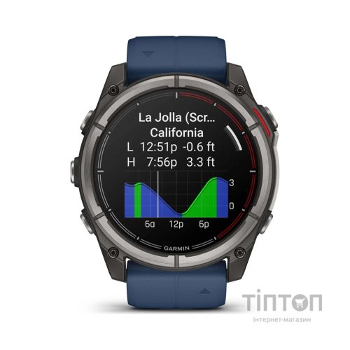 Смарт-годинник Garmin quatix 8 51mm, AMOLED, Saph, GPS смарт-годинник (010-02905-91)