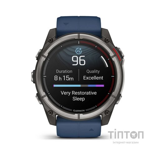 Смарт-годинник Garmin quatix 8 51mm, AMOLED, Saph, GPS смарт-годинник (010-02905-91)