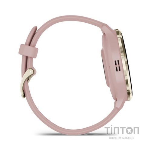 Смарт-годинник Garmin Venu 3S, Dust Rose + Soft Gold, GPS (010-02785-03)