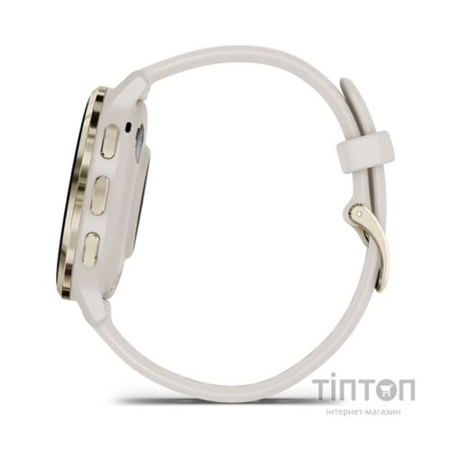 Смарт-годинник Garmin Venu 3S, Ivory + Soft Gold, GPS (010-02785-04)