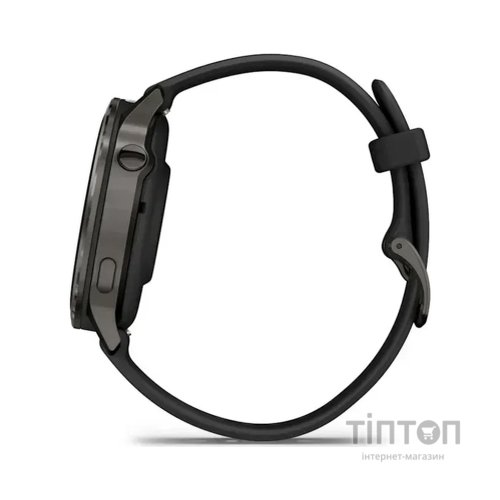 Смарт-годинник Garmin Venu 4 (41mm), Black w/ Slate + Black, GPS смарт-годинник (010-03013-02)