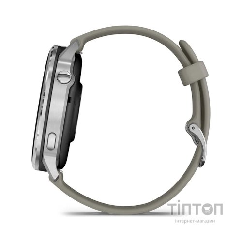Смарт-годинник Garmin Venu 4 (45mm), Black w/ Silver + Gray, GPS смарт-годинник (010-03014-01)