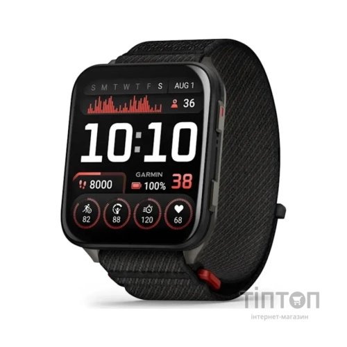 Смарт-годинник Garmin Venu X1, Black, GPS (010-02980-02)