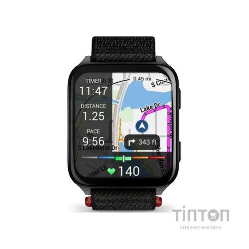 Смарт-годинник Garmin Venu X1, Black, GPS (010-02980-02)