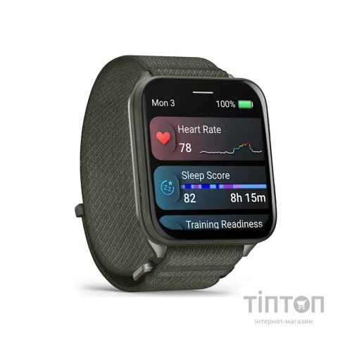 Смарт-годинник Garmin Venu X1, Moss, GPS (010-02980-03)