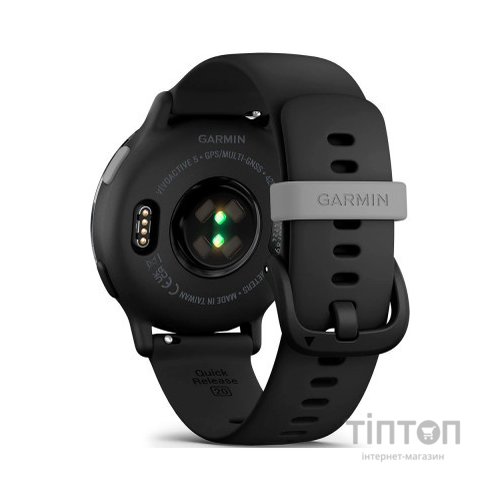 Смарт-годинник Garmin vivoactive 5, Black/Slate, GPS (010-02862-10)