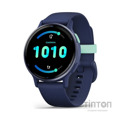 Смарт-годинник Garmin vivoactive 5, Cpt. Blue/Blue Metallic, GPS (010-02862-12)
